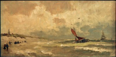 Cutter off Neuwerk by Leonhard Sandrock