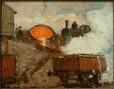 Leonhard Sandrock, Slag Casting II by Leonhard Sandrock