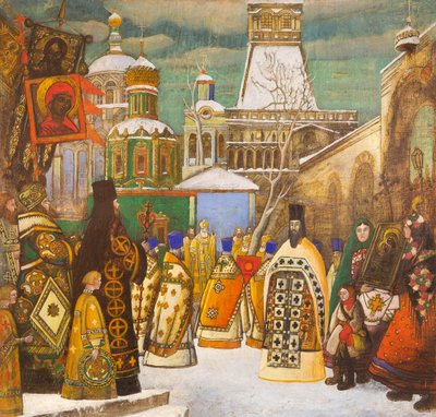 Easter Procession by Leonid Mikhaylovich Brailovsky