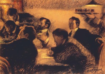Group Portrait by Leonid Osipovic Pasternak
