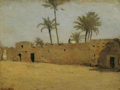 The Village of Matarije by Leopold Carl Muller