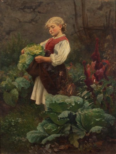 The Housewife by Leopold Carl Muller