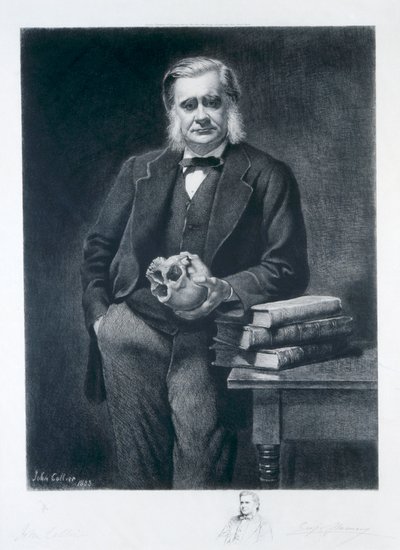 Thomas Henry Huxley by Leopold Flameng