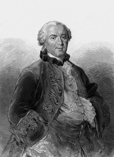 Comte of Buffon by Leopold Massard