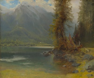 The Eibsee by Leopold Rottmann