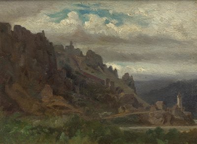 View of Dürnstein by Leopold Till