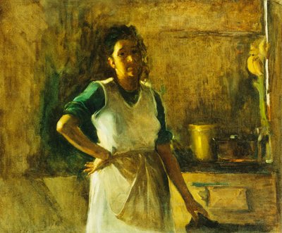 The Cook by Leopoldo Romañach