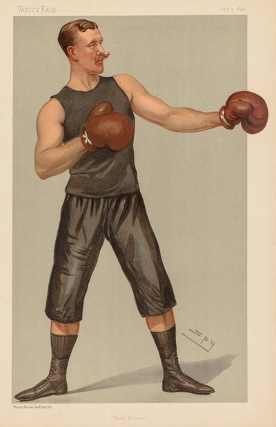 Vanity Fair: "Hard Hitter" by Leslie Matthew (Spy) Ward