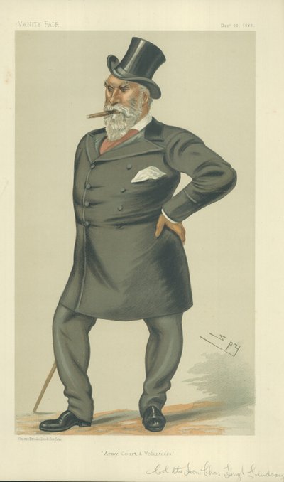 Colonel The Hon Charles Hugh Lindsay by Leslie Matthew Ward