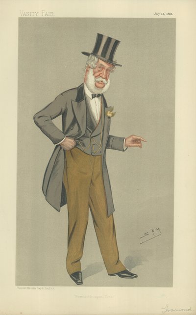 Mr Charles Frederick Hamond by Leslie Matthew Ward