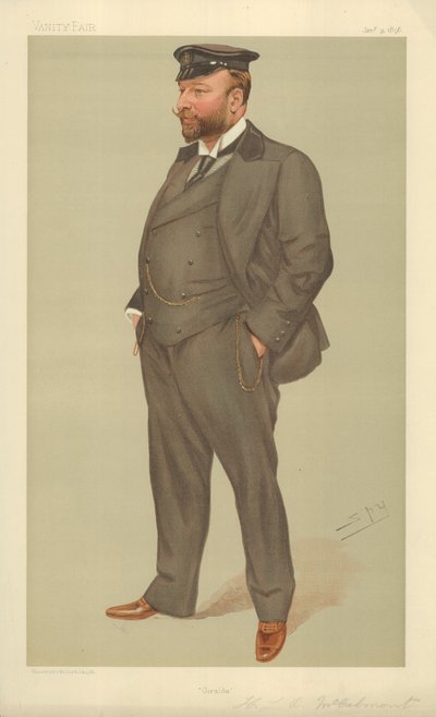 Mr Harry Leslie Blundell McCalmont by Leslie Matthew Ward