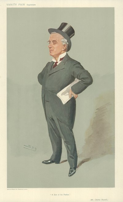 The Hon Mr Charles Russell by Leslie Matthew Ward