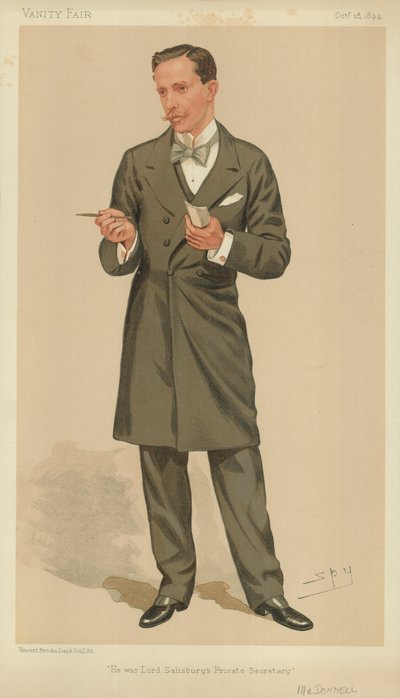 The Hon Schomberg Kerr McDonnell by Leslie Matthew Ward