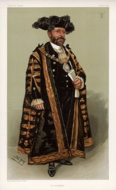 The Lord Mayor, 1902 by Leslie Matthew Ward