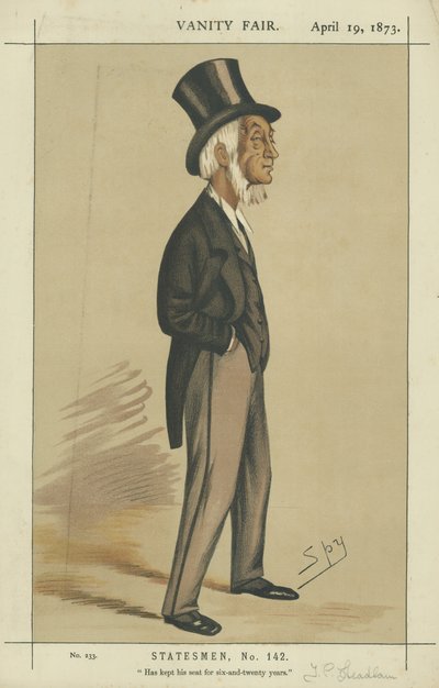 The Right Hon Thomas Emerson Headlam by Leslie Matthew Ward