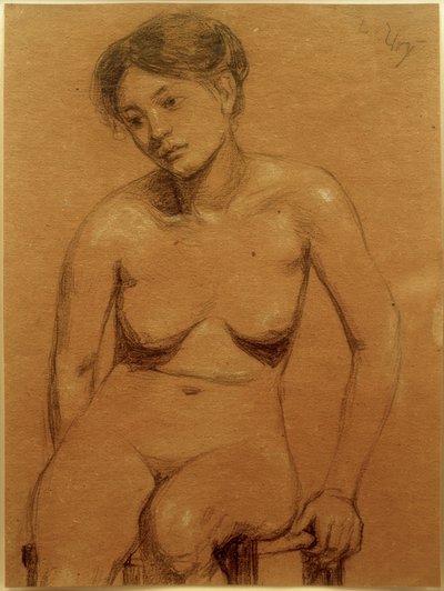 Nude Girl by Lesser Ury