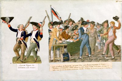 Happy Departure of the Army Volunteers by Lesueur Brothers