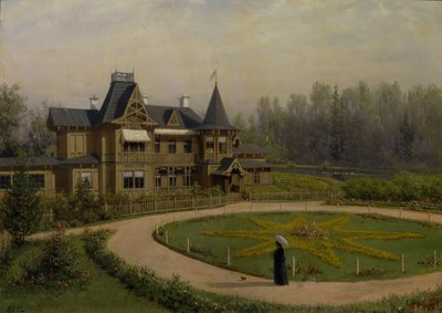 A Dacha by Lev Felixovich Lagorio