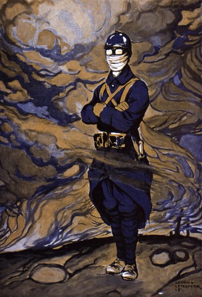 WW1: The poison gas (mustard gas) by Leven & Lemonier