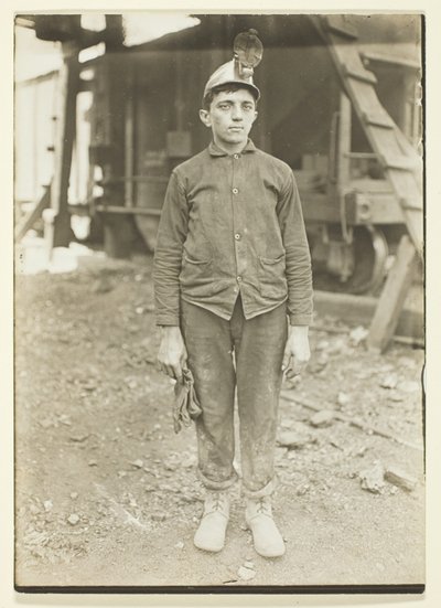 Driver in Pennsylvania Coal Mine by Lewis Wickes Hine