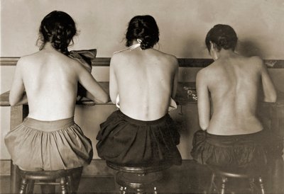 Sewing Machine Girls, c.1917 by Lewis Wickes Hine