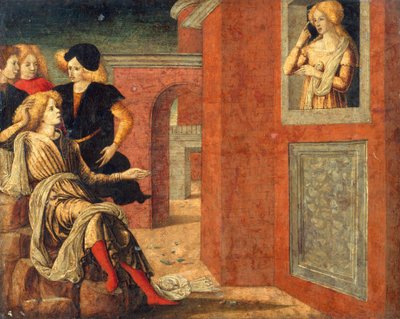 Scene from a Novella by Liberale da Verona