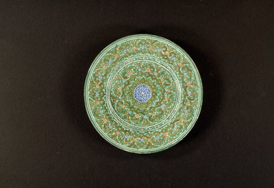 Decorated Plate by Unbekannt Unbekannt