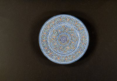 Decorated plate, Iran by Unbekannt Unbekannt