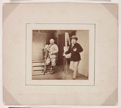 Rejlander Introduces Rejlander the Volunteer by Unbekannt Unbekannt