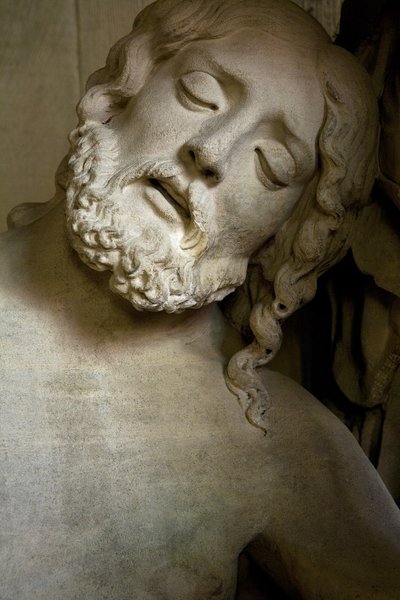 Pieta (detail) by Ligier Richier