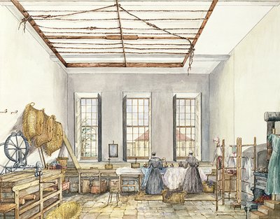 The Laundry at Aynhoe, 23rd February 1847 by Lili Cartwright