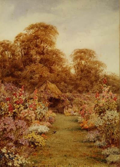 Old Thatched Summer House by Lilian Stannard