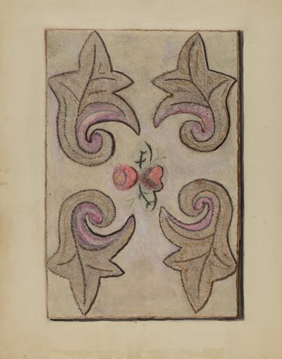 Hooked Rug by Lillian M. Mosseller
