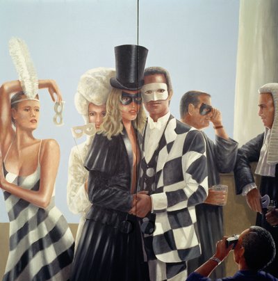 Berkley Hotel Mural - 1 by Lincoln Seligman