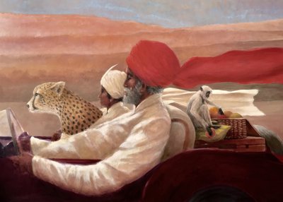 Monkey Picnic by Lincoln Seligman