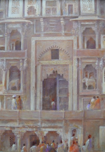 Orchha (Palace) by Lincoln Seligman