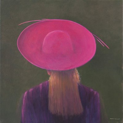 Pink Hat, 2014 by Lincoln Seligman