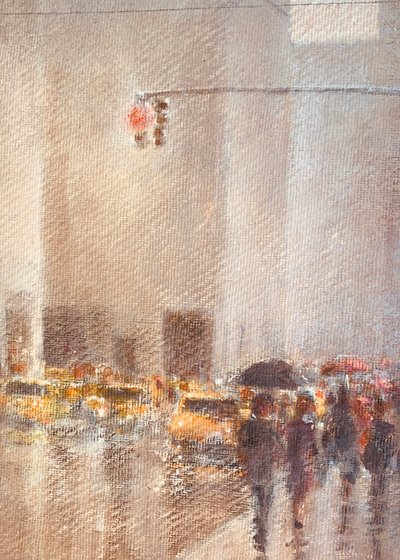Rainy New York by Lincoln Seligman
