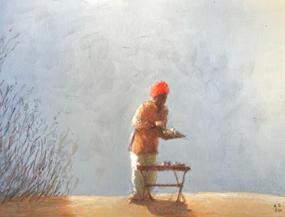 Tea in the Desert 2 by Lincoln Seligman