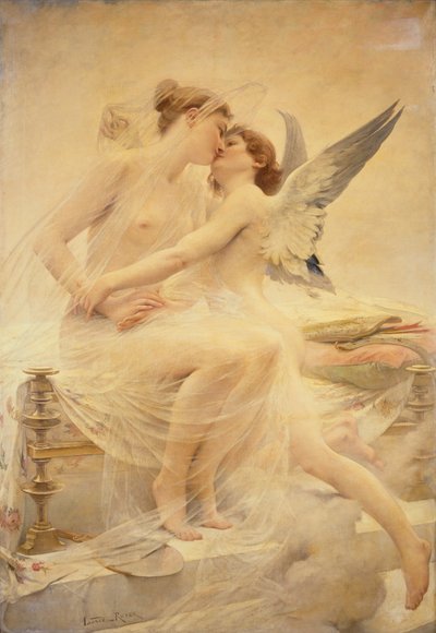 Cupid and Psyche by Lionel Noel Royer
