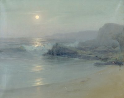 Moonlight on the Sea by Lionel Walden