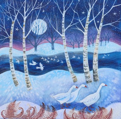 Snowy Flight by Lisa Graa Jensen