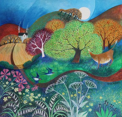 Swoop of Swallows by Lisa Graa Jensen