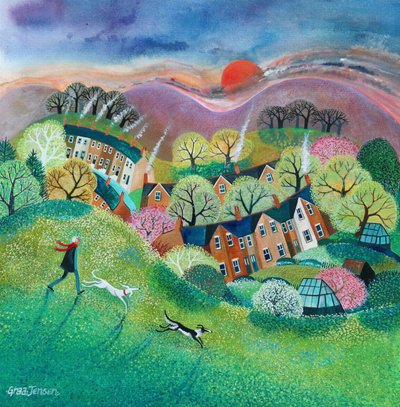 Up the mount by Lisa Graa Jensen