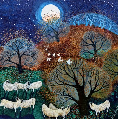 Windy Sheep by Lisa Graa Jensen
