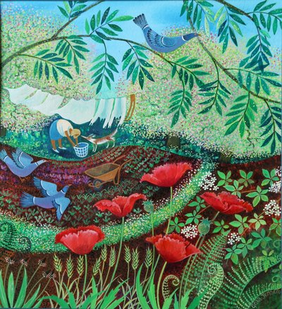 Woodpigeons by Lisa Graa Jensen