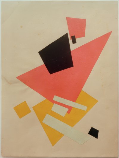 Suprematist Composition by Ljubow Sergejewna Popowa