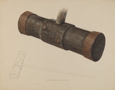 Caulking Hammer by Lloyd Charles Lemcke