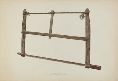 Coopersmith Saw by Lloyd Charles Lemcke