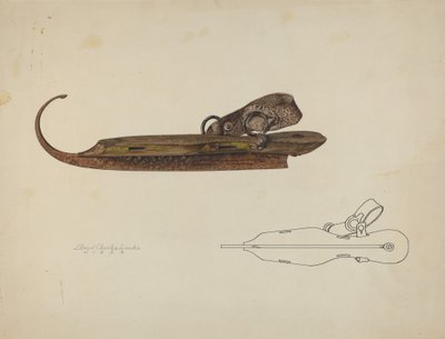 Ice Skate by Lloyd Charles Lemcke